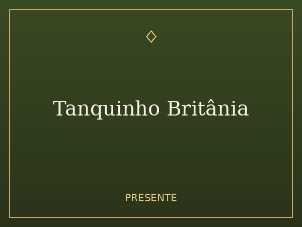 Tanquinho Britânia