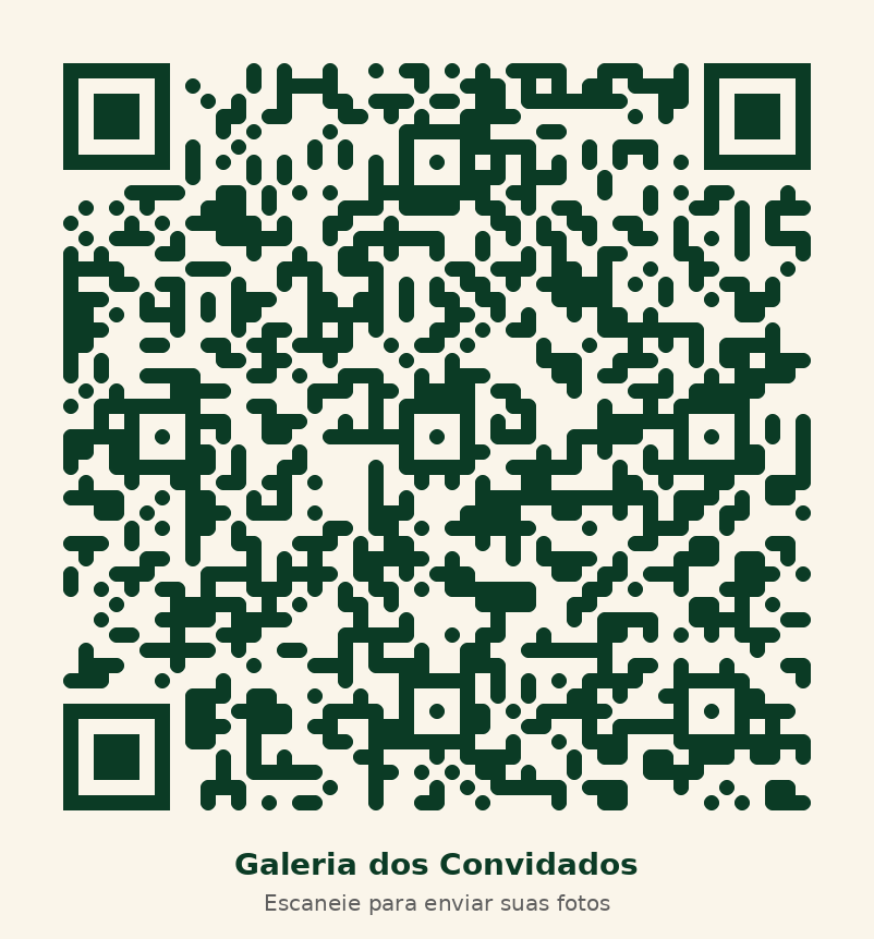 QR Code para enviar fotos na pasta do Google Drive